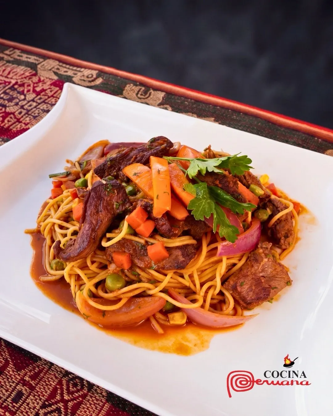 Tallarín saltado de solomo 250 g